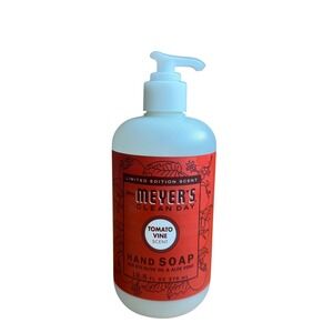 Mrs. Meyer's Tomato Vine Limited Edition Hand Soap 12.5oz Pump Bottle garden